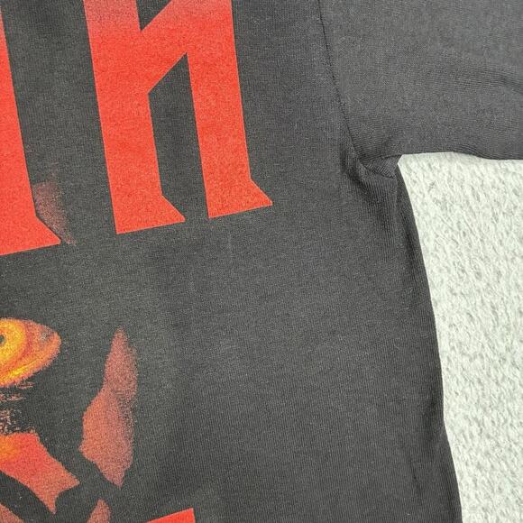 Vintage 90s Star Wars T-Shirt Youth Medium Darth Maul 'Revenge' Double Sided - Picture 3 of 8